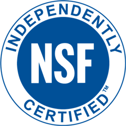 NSF/ANSI 58 sertifika logosu